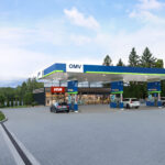 new OMV Filling Station